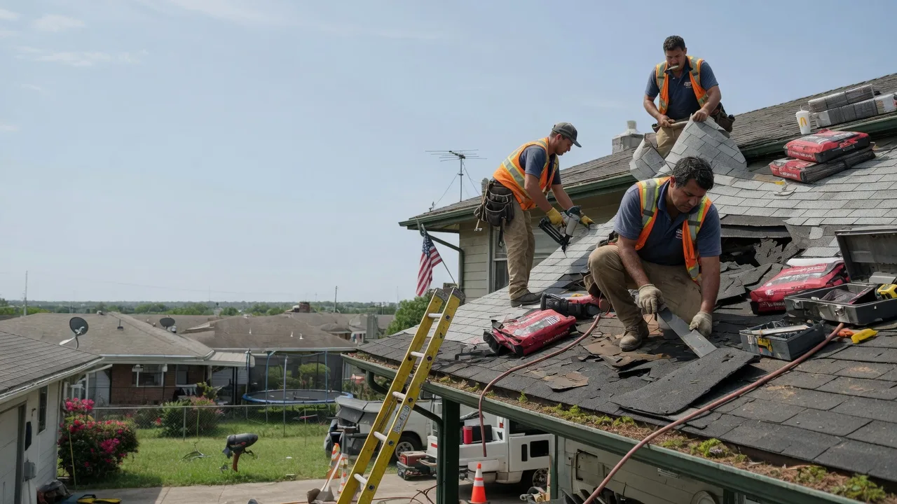 Roof Repair in Francitas, TX near me
